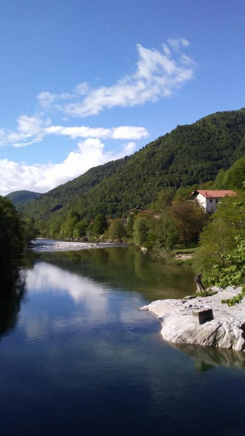 Ferienwohnung Rezi Slap ob Idrijci Exterior foto